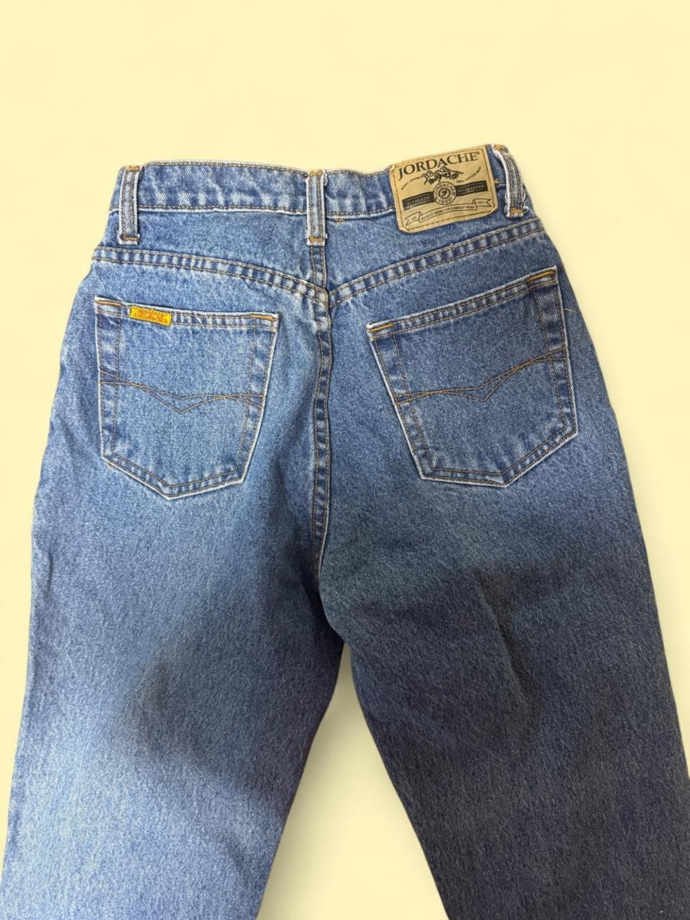Jordache High-Rise Blue Denim Jeans - Picture 5 of 7